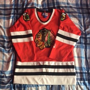 Black Hawks Hockey Jersey